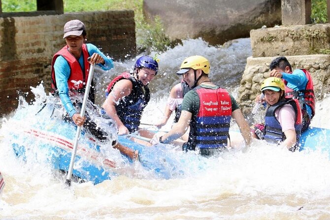 5 km Rafting, ATV & Zipline Tour From Krabi - Zipline time: great views, but think quick hits