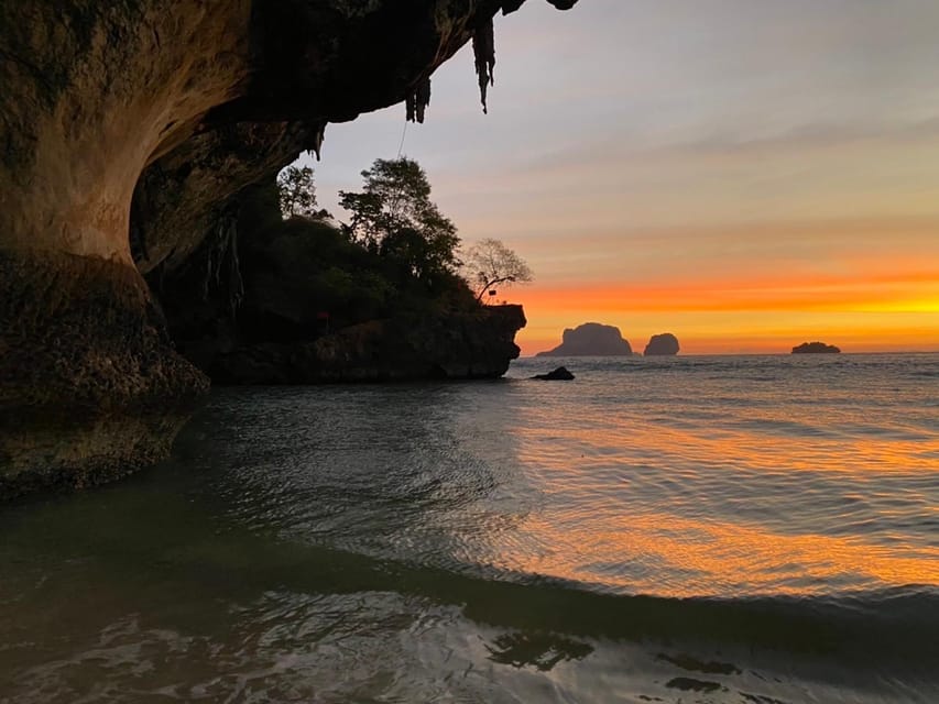 7 Islands sunset tour plus bioluminescent plankton + BBQ - Phra Nang Cave Shrine to Tup Island: Warming Up the Day