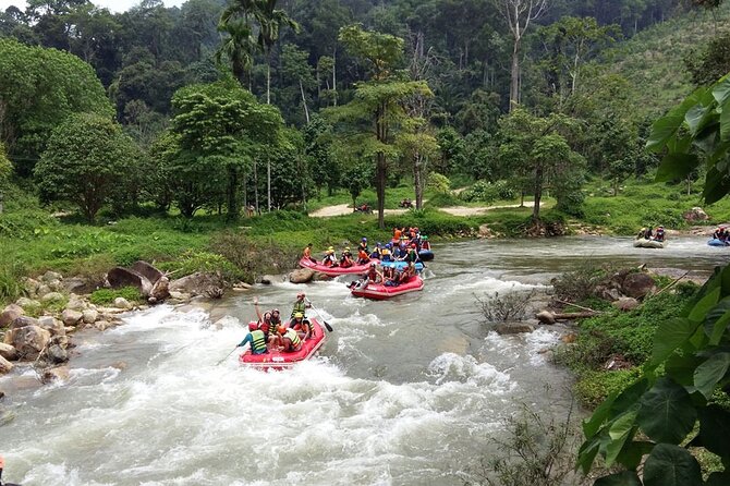 7km White Water Rafting Adventure Tour From Krabi - Wat Suwan Kuha (Monkey Cave Temple): The 15-Meter Reclining Buddha
