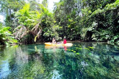 Ao Nang Kayaking at Klong Rud with Hotel Transfer - At the Pier: Waterproof Bag, Bottled Water, and a Quick Setup