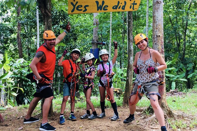 Aonang Fiore Zip Line Adventure in Krabi - What Comes With the Tour: Snacks, Drinks, and Accident Insurance