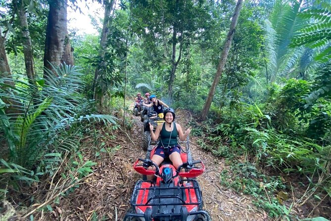 ATV 1 Hour Adventure Tour in Krabi - Rain gear, mask, and the clothes reality check