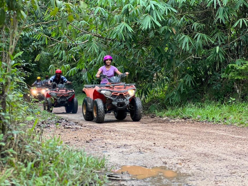ATV adventure 30 mins drive - What you get with the ATV: gear, water, fruit, and rainy-day comfort