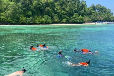 Four Islands Speedboat Trip from Krabi - Stop 1: Poda Island for White Sand, Clear Water, and Easy Beach Time