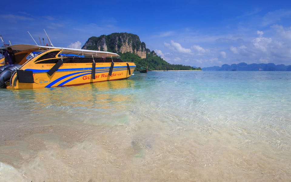 From Aonang: 4 Islands one day tour with Lunch - Koh Poda Lunch + Swim: Where the Day Slows Down