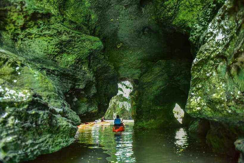 From Krabi: Full-Day Bor Thor Sea Cave Kayaking Adventure - Pee Hua Toh Cave: Prehistoric Paintings You Can Actually Focus On