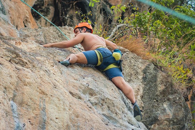 Full-Day Rock Climbing Course at Railay Beach by King Climbers from Krabi - Stop 2: Railay Beach climbing with sea views