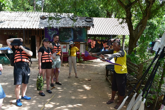Full-Day Sea Kayaking Adventure in Ao Thalane Bay from Krabi - What you’ll do on the water: narrow channels, canyons, caves, lagoons