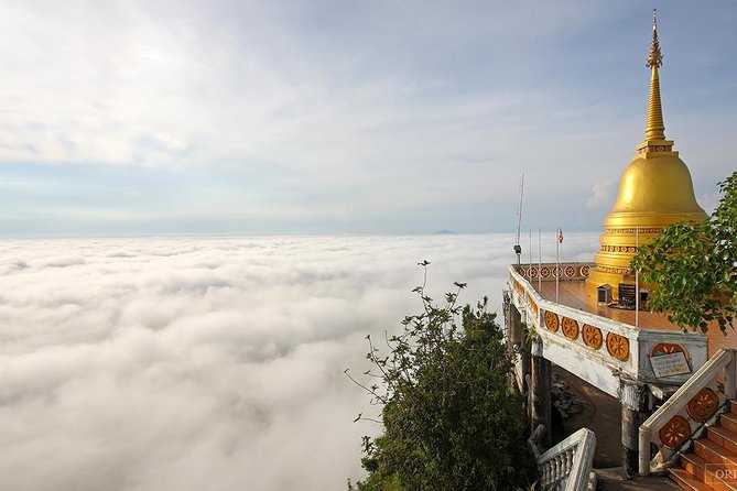 Full-Day Tour to Emerald Pool, Hot Springs & Tiger Cave Temple from Krabi - Wat Tham Suea (Tiger Cave Temple): climbing with a schedule