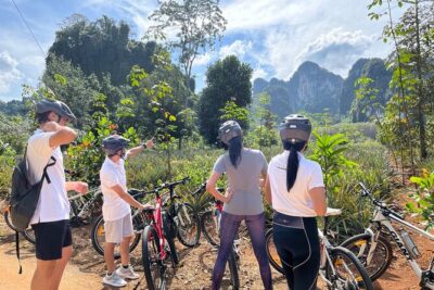 Guided Mountain Biking - Grand Tour - Trails of Ao Nang - What’s included: bike, helmet, lunch, snacks, and water
