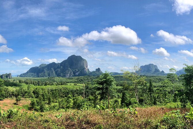 Guided Mountain Biking - Grand Tour - Trails of Ao Nang - Plantations, trails, and the community market that adds texture