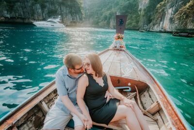 Holiday Travel Photoshoot with Long-tail boat Phi Phi Islands - Price and what you’re really paying for ($732.42 per group)