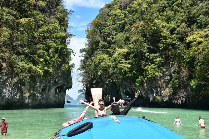 Hong Island Snorkeling Tour by Longtail Boat from Krabi with 360° Viewpoint - Stop 3: Hong Island itself—mangroves, rocks, and the lagoon jump