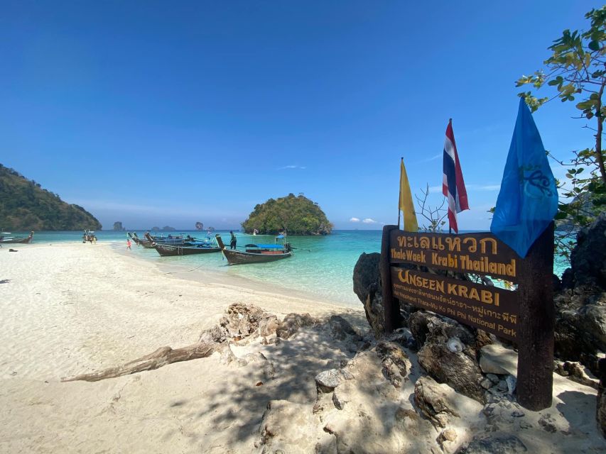 Krabi 4 Island One Day Tour by Speed boat or Longtail boat - Ko Poda: the beach stop with snorkeling time limits