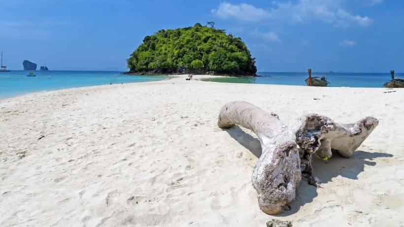 Krabi: 4 Islands and Caves Boat Tour with Lunch - Koh Poda: Lunch, Relax Time, and More Water Time
