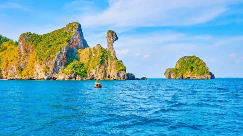 Krabi: 4 Islands and Caves Boat Tour with Lunch - Longtail or Speedboat: The Ride Matters