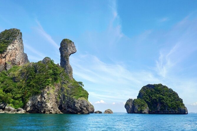 Krabi 4 Islands Speedboat Tour Snorkeling and Beach Lunch - Island Stop 3: Poda Island lunch on the beach plus coral-and-fish time