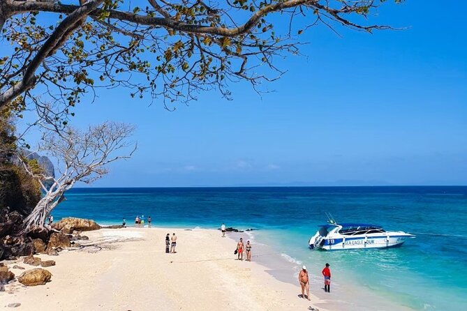 Krabi 4 Islands Speedboat Tour Snorkeling and Beach Lunch - Snorkeling gear, life jackets, and why they matter on a day like this