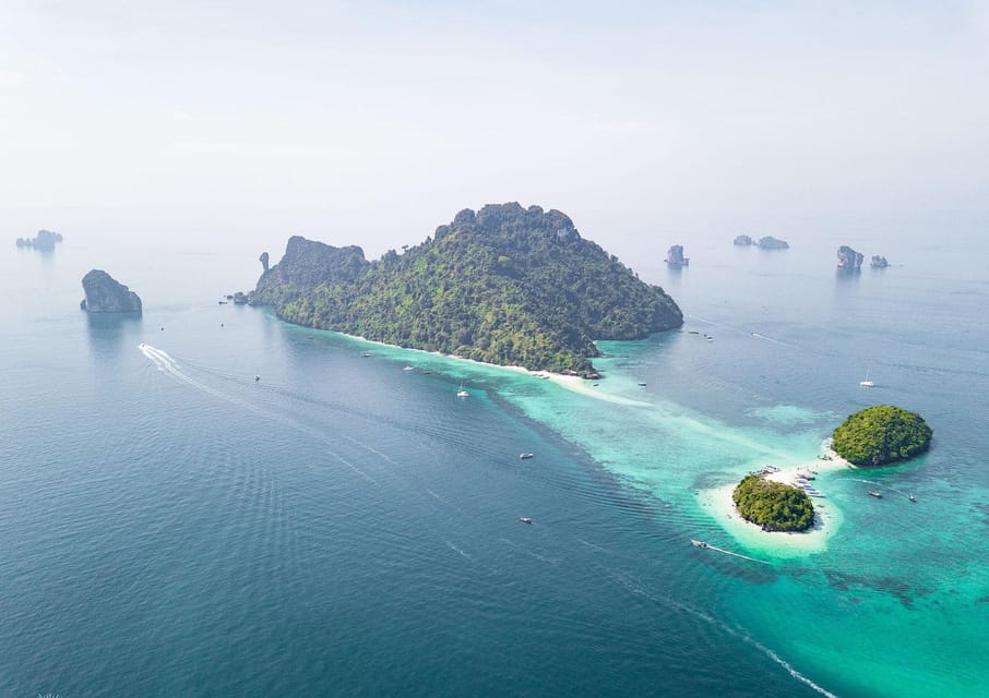 Krabi: 4 Islands & Thale Waek's Sandbar Tour By Speedboat - Koh Mor and the scenic moments on the way