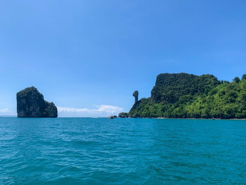 Krabi: 4 Islands & Thale Waek's Sandbar Tour By Speedboat - Chicken Island: snorkeling with provided gear and big payoff