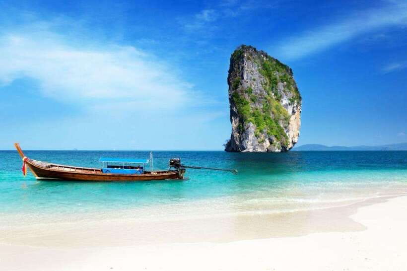 Krabi: 7-Island Tour by Longtail Boat with Sunset - Ko Poda: The Classic Start for Photos and a Proper Swim