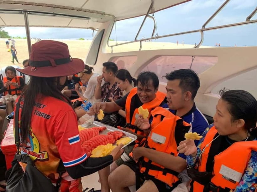 Krabi: 7 Islands Speedboat Magic to Twilight Treasures - Entering the Krabi 7-Islands flow: noon pickup, back by around 8 PM