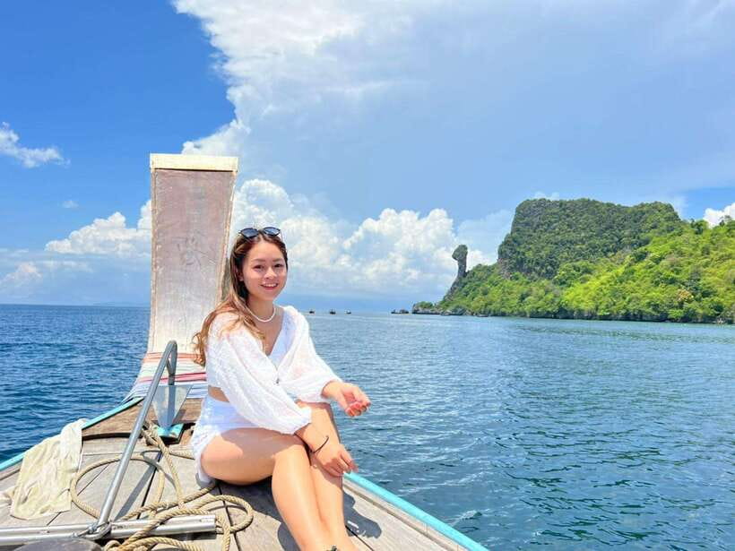 Krabi: 7 Islands Sunset & Plankton Swim with BBQ Dinner - On the water: what Chicken Island and Poda Island give you