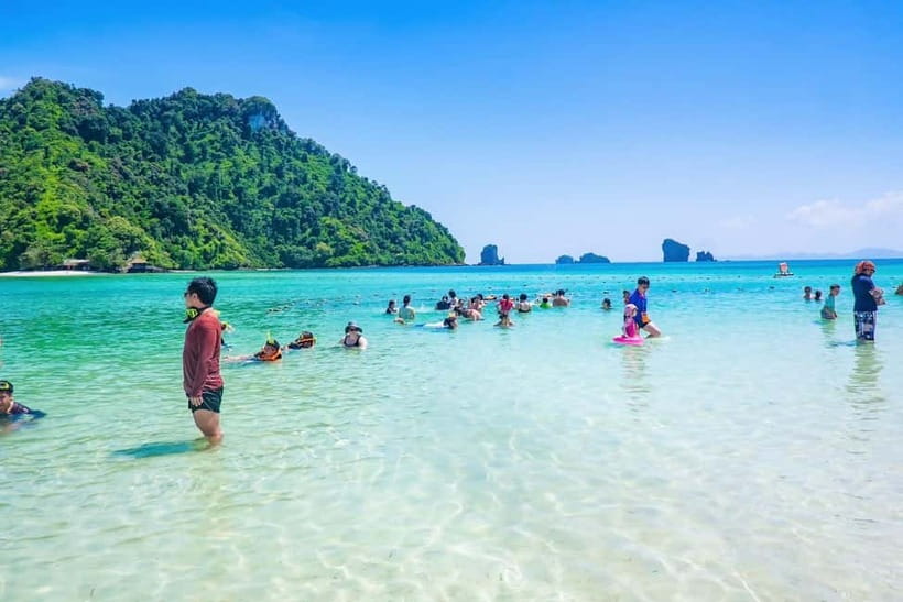 Krabi: 7 Islands Sunset Tour by Speedboat with Snorkeling - Poda Island sunset buffet: Thai-style dinner on the beach