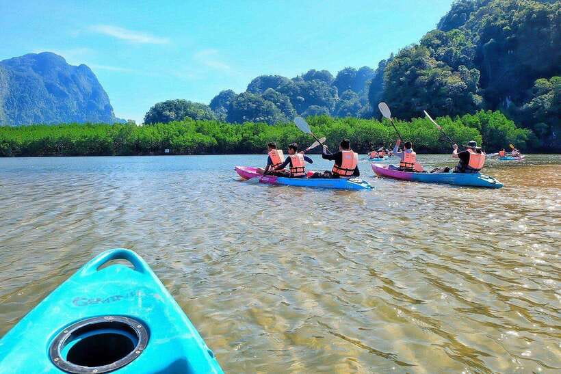 Krabi: A Kayaking Odyssey through Din Daeng Mangrove Maze - Ao Thalane’s Mangroves and the Din Daeng Canyon Route