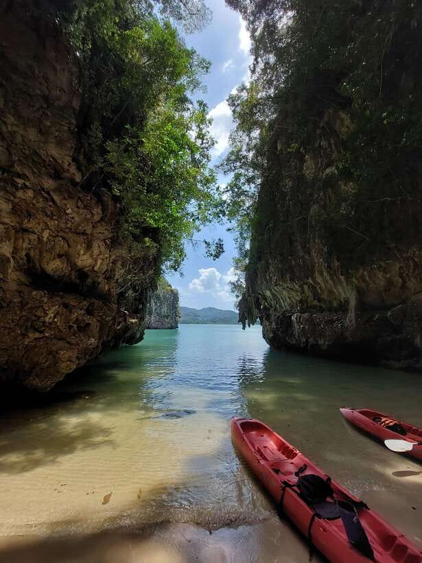 Krabi: A Kayaking Odyssey through Din Daeng Mangrove Maze - Stop-by-Stop: Bay Paddle, Canyon Arms, and Monkey Beach
