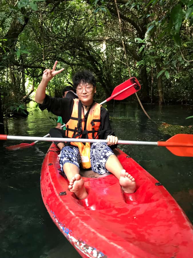 Krabi: Amazon Klong Srakaew Kayaking With Lunch - Kayaking style: what you’ll likely feel on the water