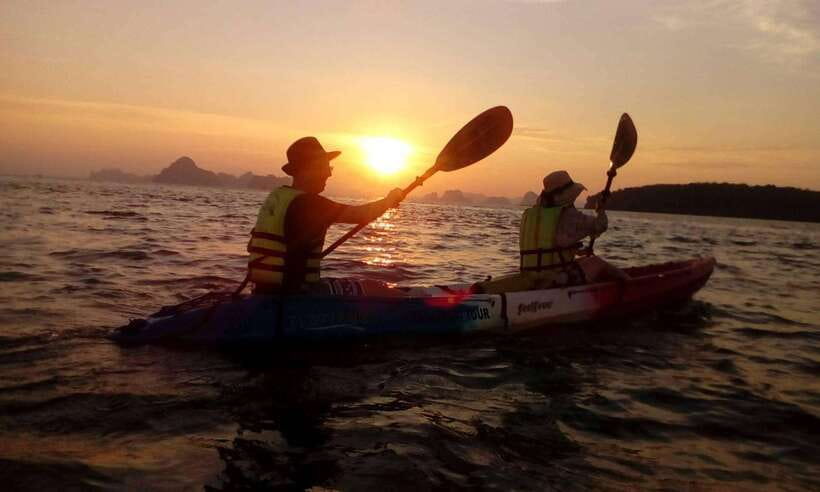 Krabi: Ao Thalane Sunset Kayak adventure (group of 10 max) - Key things to know before you go