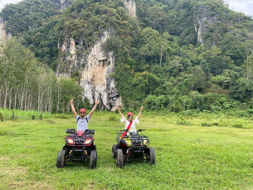 Krabi ATV Extreme Experience with Transfer and Adventure - The track itself: jungle trails, muddy paths, rocky climbs, and water crossings