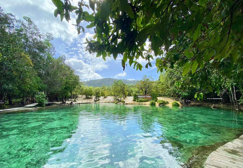 Krabi: Explore Tham Khlang Cave and Blue Lagoon Adventure - Blue Lagoon (Klong Sa Kaeo): swimming and kayaking with a time limit