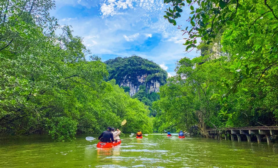 Krabi: Half-Day Bor Thor Mangrove Kayaking Tour - The mangrove paddling in between: why the calm water is the best part