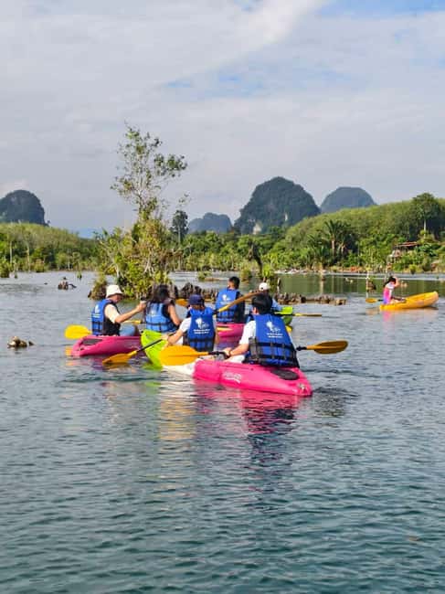 Krabi: Hidden Mirror Lake Kayak, Swim & Easy Nature Activity - Your first paddle: how the guided session actually works