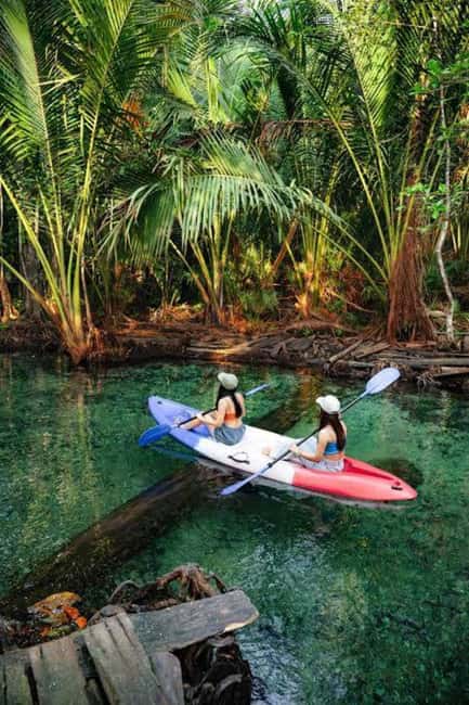 Krabi: Hidden Mirror Lake Kayak, Swim & Easy Nature Activity - Mirror Lake swim: the main event after kayaking