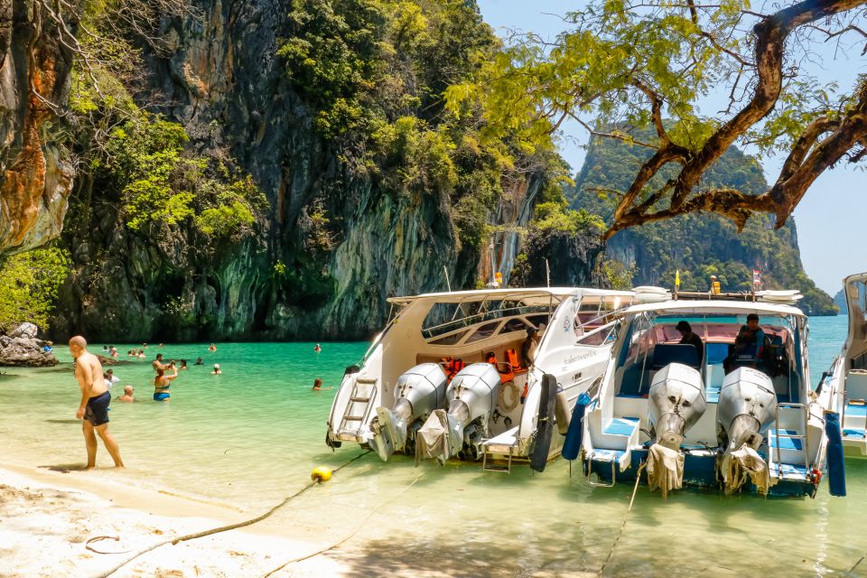Krabi: Hong Island Day Trip by Speedboat with Thai Lunch - The day’s flow from morning tea to the 3 PM return