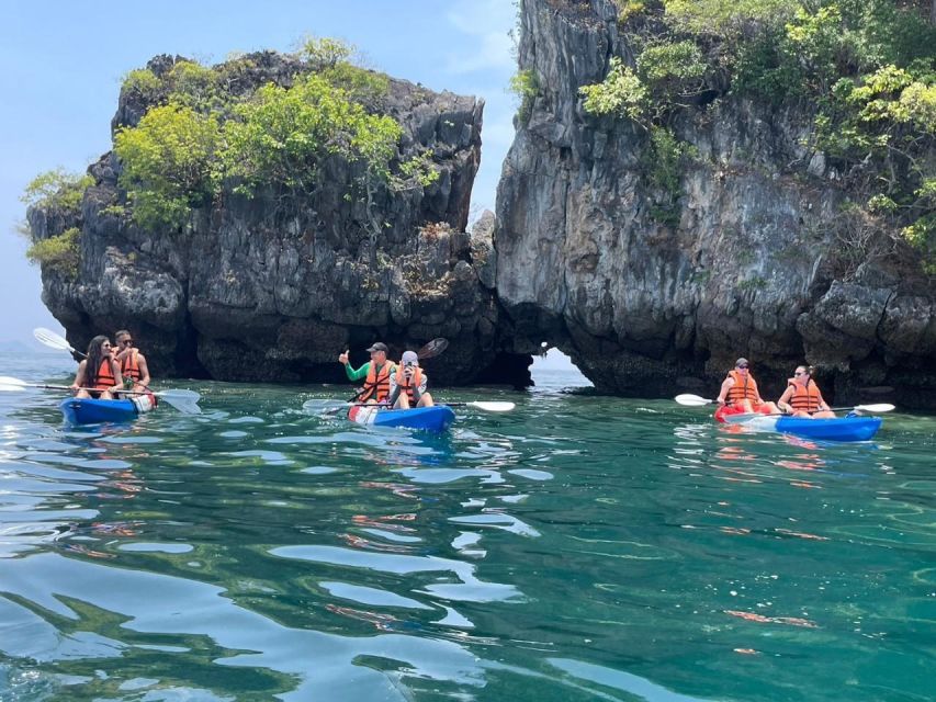 Krabi: Hong Island Tour by Longtail Boat with Kayak Option - Weather-proofing your Krabi day: rain, covers, and keeping it fun