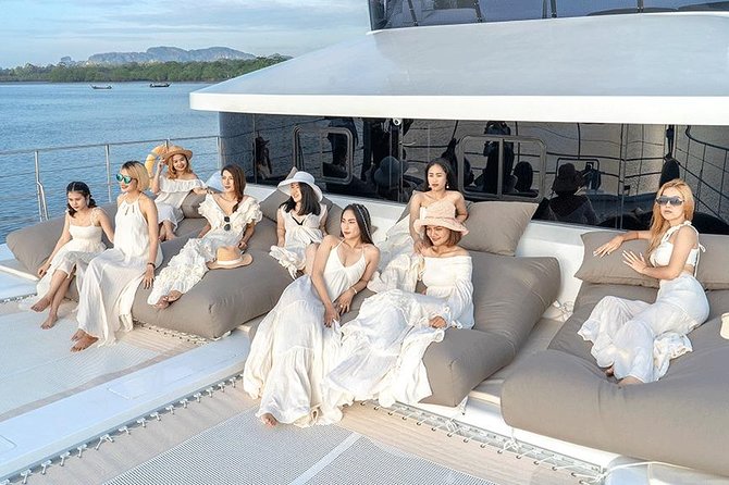Krabi Hong Islands Sunset Party Catamaran Cruise - Ko Pak Ka: Paddleboarding, Kayaking, and Easy Photos