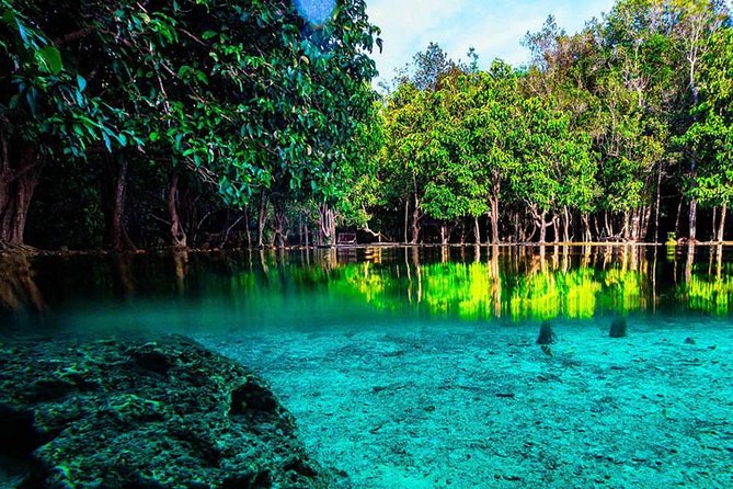 Krabi Jungle Tour with ATV Riding - Namtok Ron hot spring pool in Khlong Thom