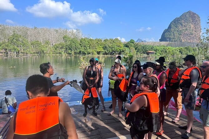 Krabi: Jurassic Jungle Kayak and Phra Nang Cave Beach Tour - Longtail Boat to Railay: The Limestone-Faced Part of the Day