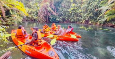 Krabi kayaking and swimming clongrood Tour - Klong Root Canal kayaking in clear freshwater: the main event