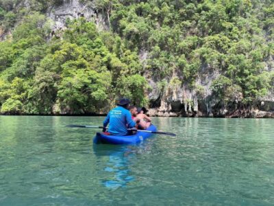 Krabi kayaking Ao thalane - Getting From Ao Nang: Tuk Tuk to the Launch Area