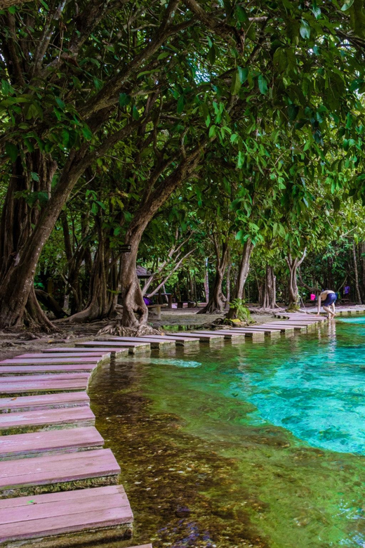 Krabi: Kayaking, Crystal Lagoon, and Fish Spa in Klong Root - Klong Root Pier: Why This Place Works for Both Kayakers and Swimmers