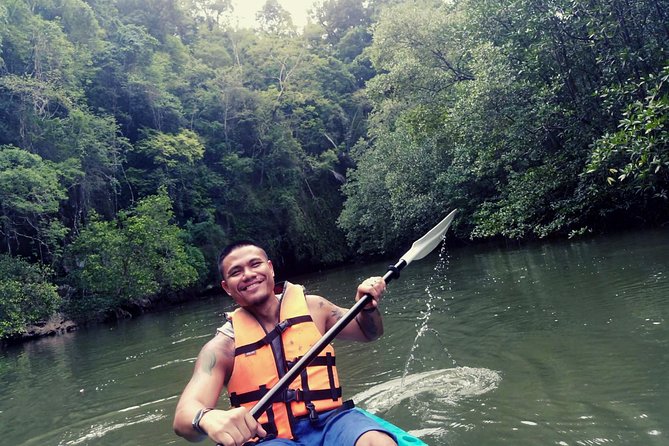 Krabi: Kayaking Tour at Ban Bor Thor Ancient Cave & Mangroves - Coffee, water, park fees, and transfers: why the price makes sense