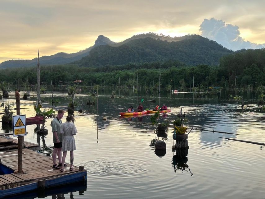 Krabi: Klong Root Kayaking Viewpoint,Fish Feeding and more - Pineapple farm, rubber tapping, and ATV extras