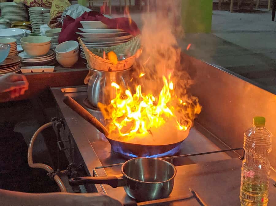 Krabi: Morning/Afternoon Thai Cooking Class at Ya's Cookery - The final payoff: your meal, then the cookbook to take home