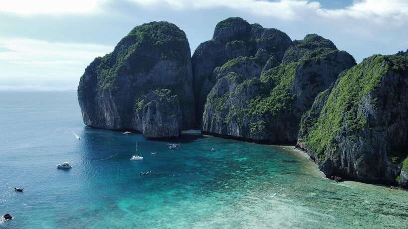 Krabi: Phi Phi and 4 Islands with Snorkeling by Speed Boat - Monkey Beach and the viewpoint snorkeling slot: where the water time is won