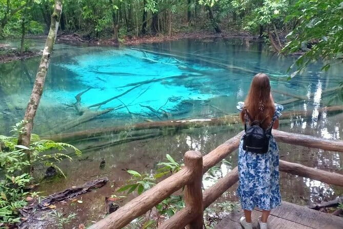Krabi Private Snorkeling Cruise with Bioluminescent Night Snorkel - Poda Island: white sand breaks and a longer beach + swim block